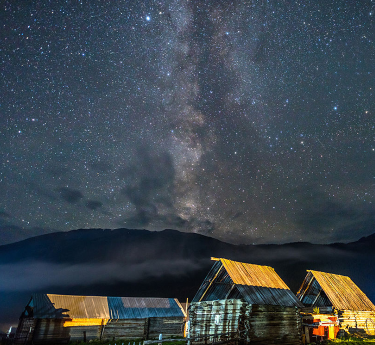 在新疆,看见大美星空