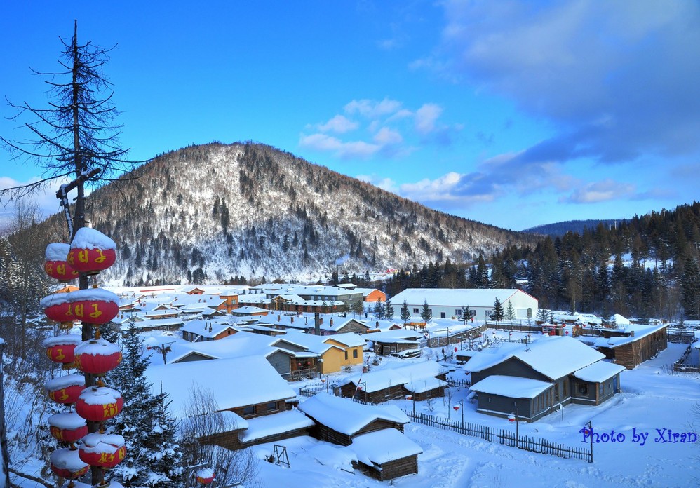 【雪乡图片】冰雪童话世界— 雪谷、雪乡、长白山