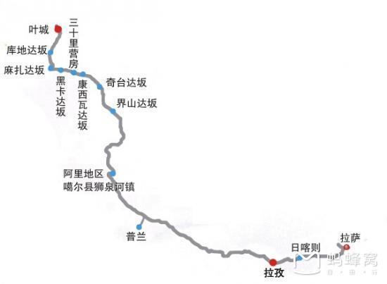 即219国道,编号为g219,又称叶拉公路,北起新疆喀什地区叶城县的零公里图片