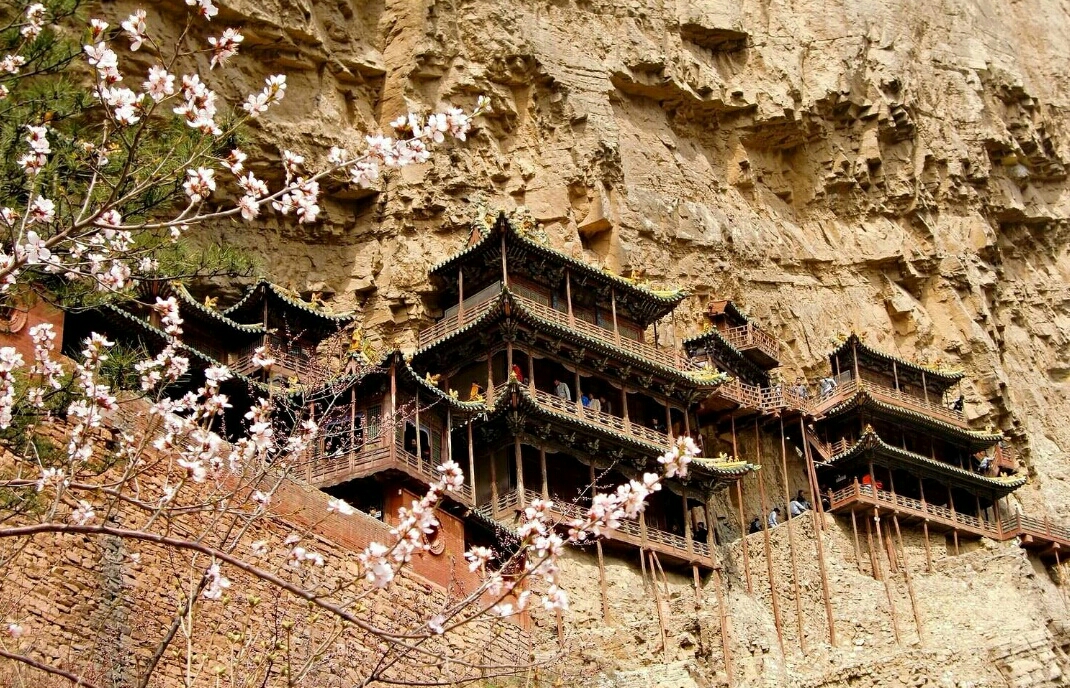 山西大同旅游-恒山-悬空寺-云冈石窟-包车一日游