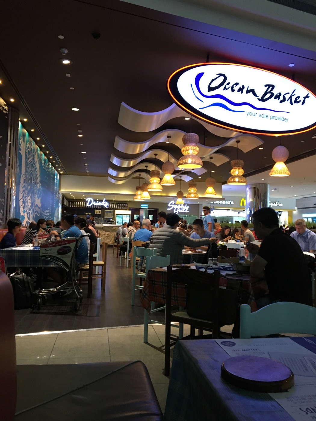 迪拜美食-Ocean Basket