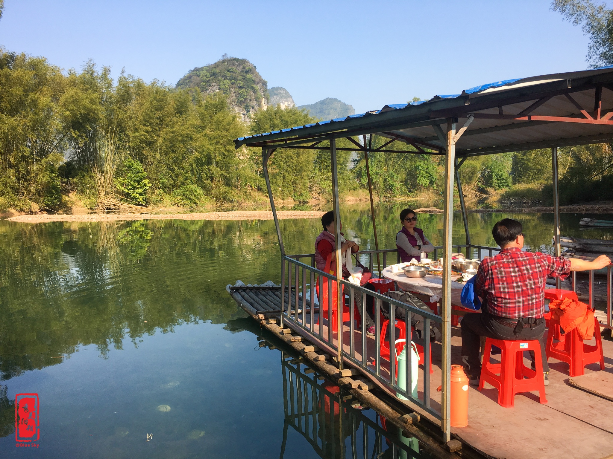 阳朔美食-竹林水寨农庄
