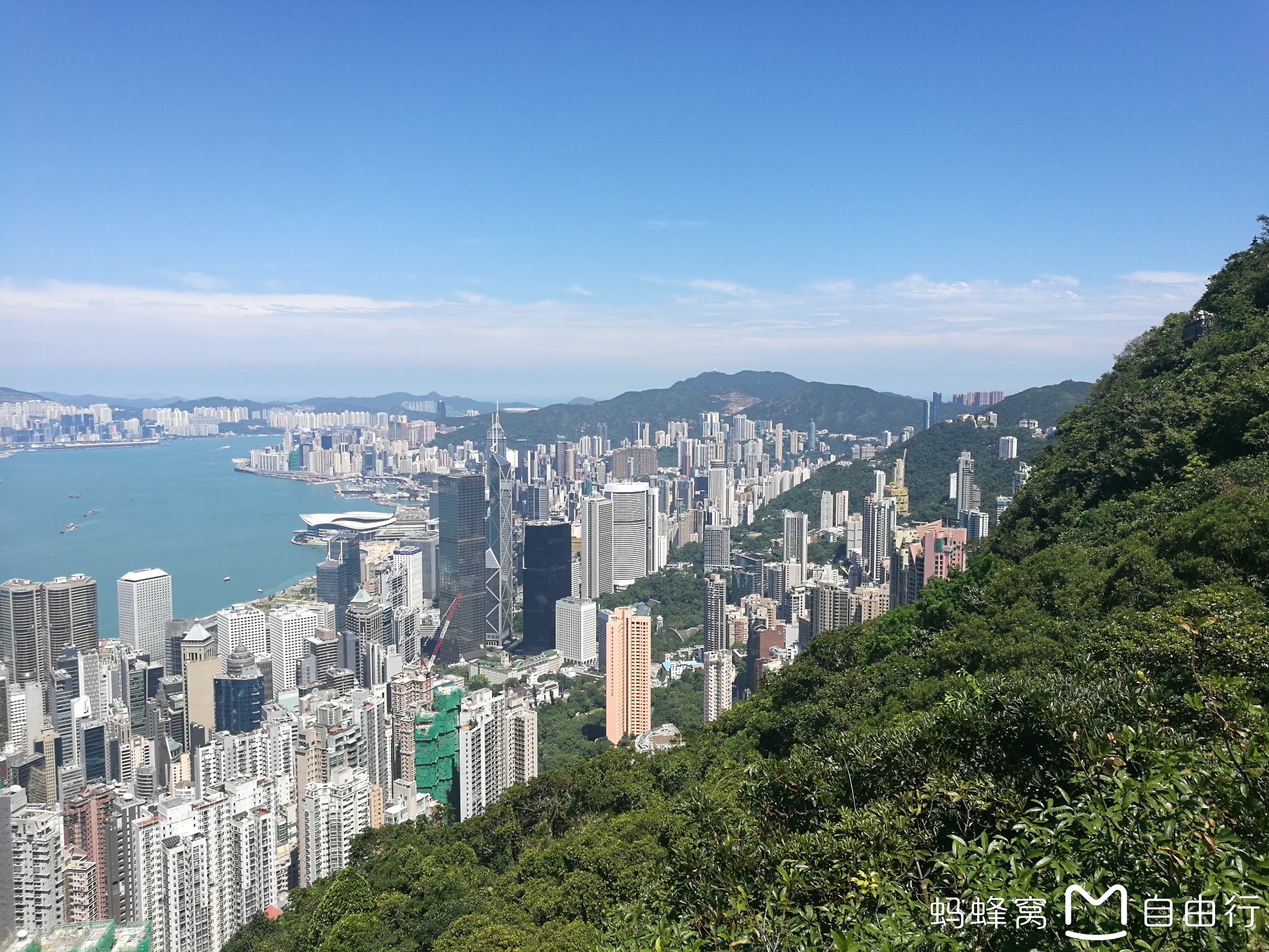 香港太平山顶        