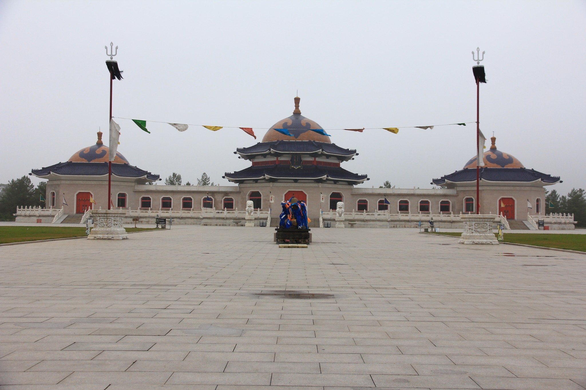2015仲秋国庆万里自驾之成吉思汗陵_游记