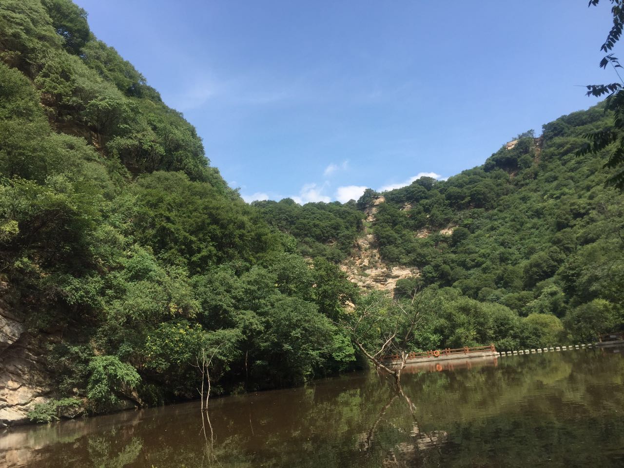 雨后少华山石门峡