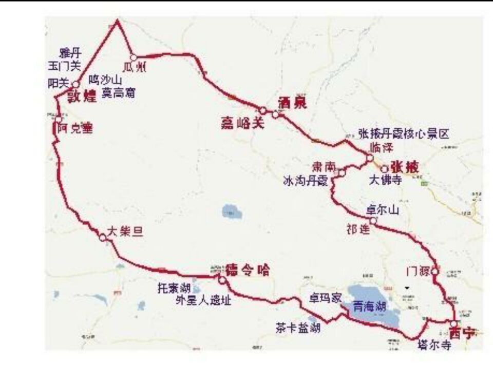 大西北环游记-----青海~敦煌~陕北经典大环线14日自驾
