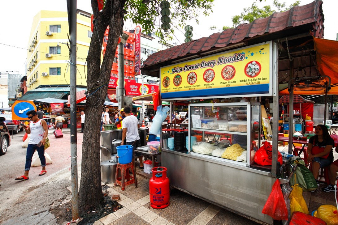 吉隆坡美食-Alor Corner Curry Noodle