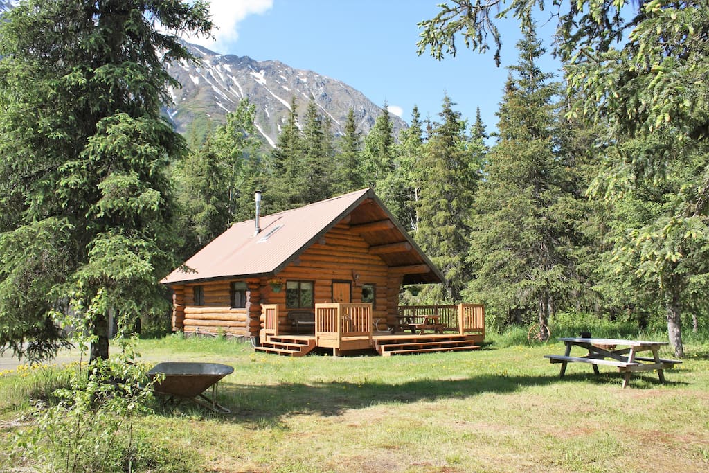 paradise log cabin