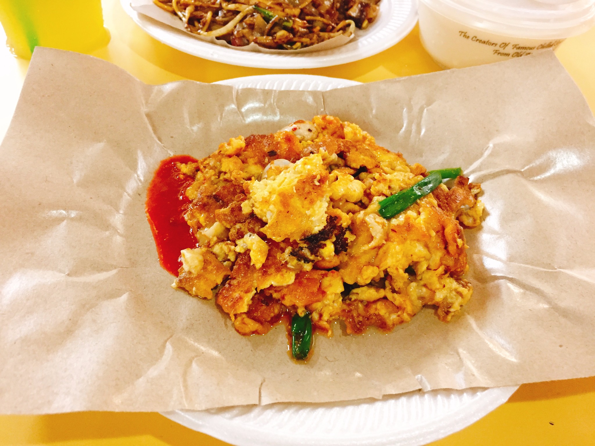 新加坡美食-老夫子炒粿条