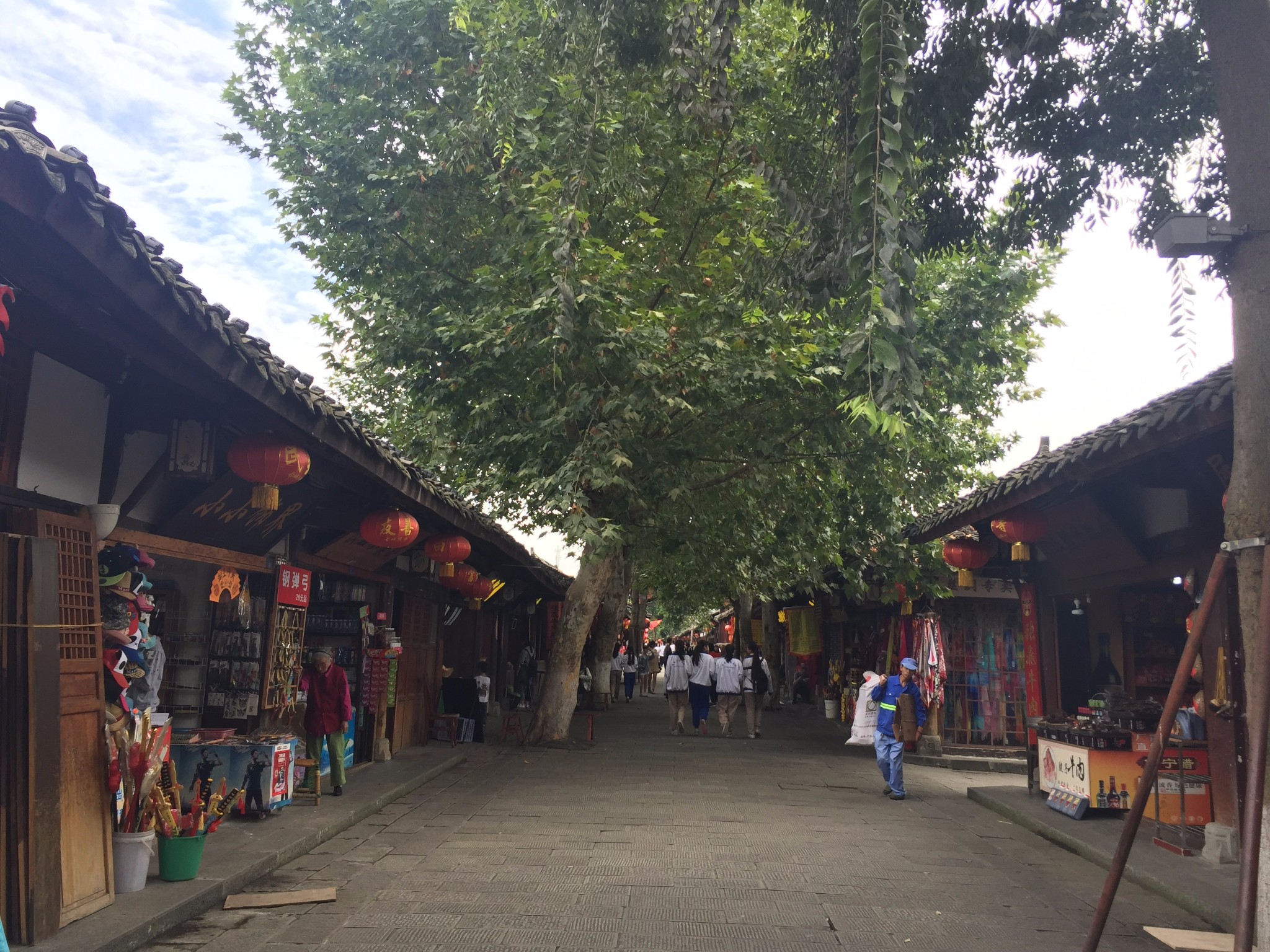阆中古城街景-四川南充