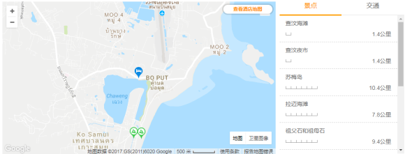 Nova Samui Resort度假村坐落在郁郁葱葱的热带花园中,提供放松身心的完美环境。这个度假村享有查汶海滩的壮丽景色,地理位置优越,方便客人前往苏梅岛东部和北部海岸的所有海滩,酒店每日提供通往查汶海滩的免费班车,约半个小时就有一趟车。 酒店内68间设备齐全的客房均设有私人阳台和设施,包括空调,迷你吧,国际长途直拨电话和室内电影。游客可以参加一系列的活动。去水域清澈的海水中潜水探索海底神奇的世界。 【高级大床房】高级客房内装饰精美,充满了泰式风情,内设有干净的毛巾, 独立客厅, 私人阳台,提供免费