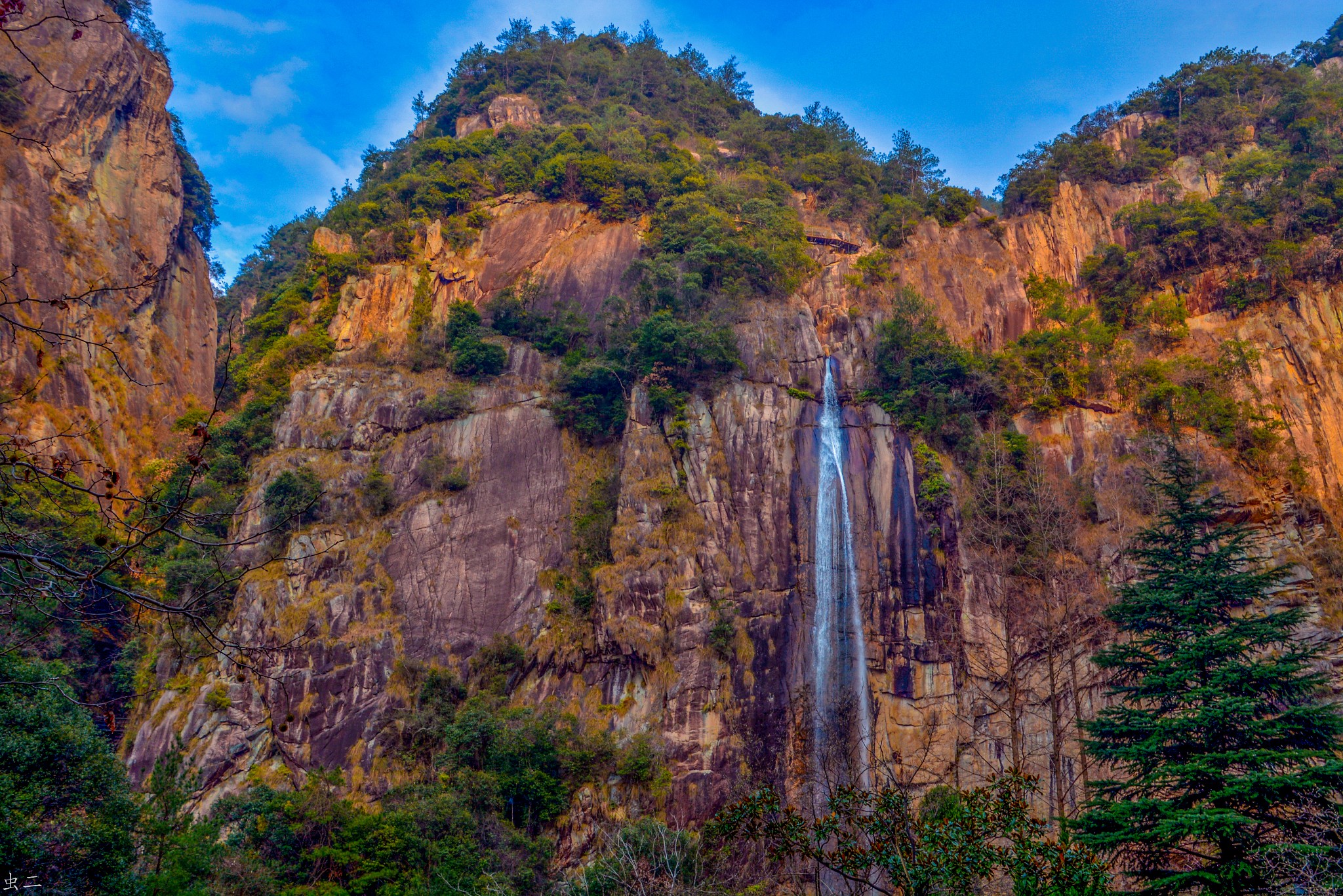 天台龙穿峡游记