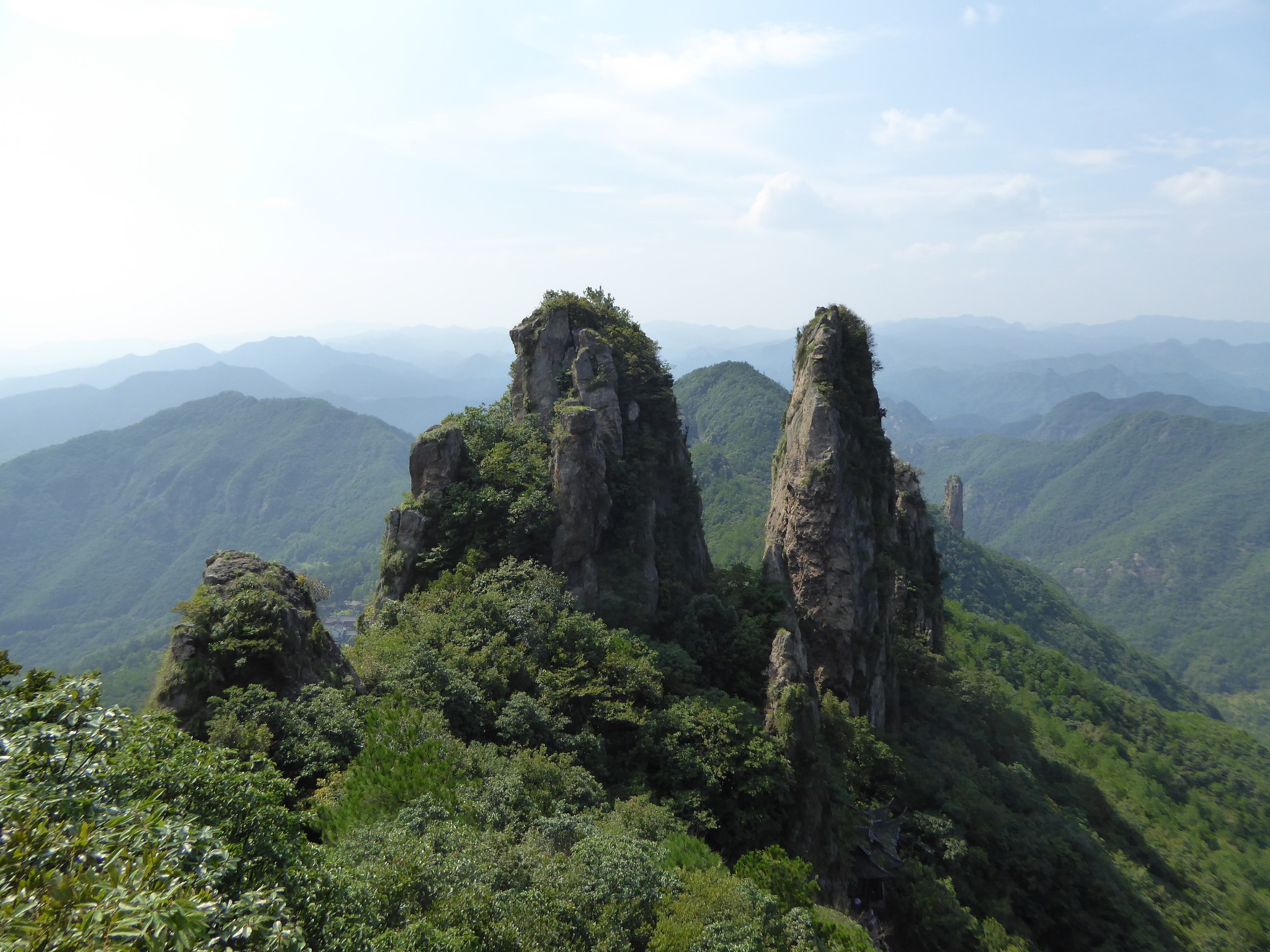 2017国庆浙南自由行2江南第一仙峰奇秀峰林怪石纷呈浙婺名山仙华山