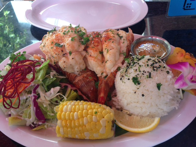 夏威夷美食-Blue Water Shrimp Hilton Hawaiian Village