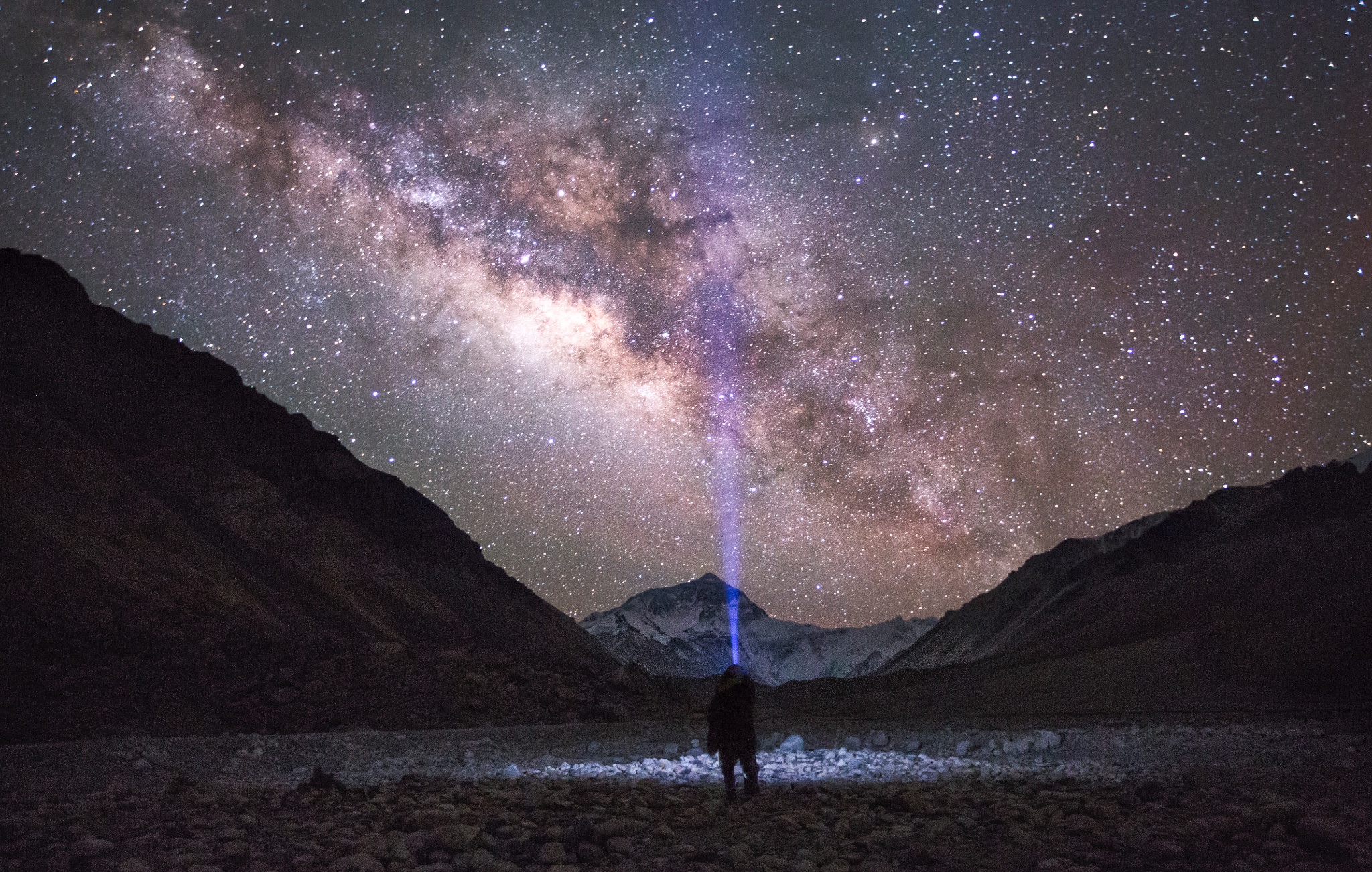 【林芝图片】散落在雪山屋脊的星辰，穿梭在云中雾里的脚印