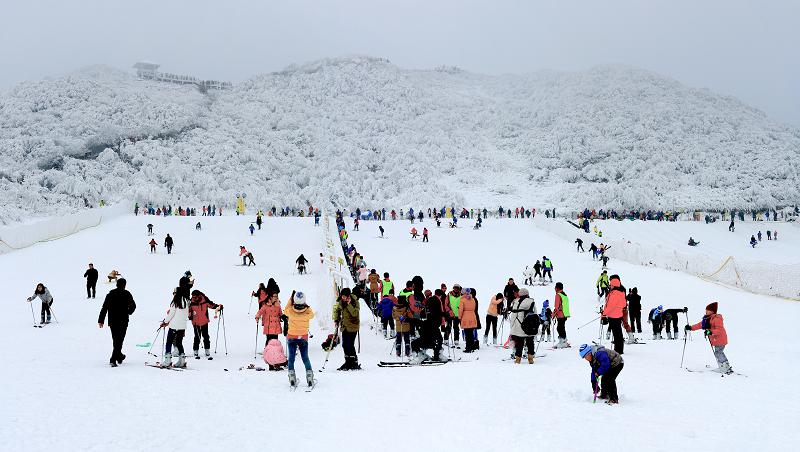 【南川景点图片】牵牛坪滑雪场