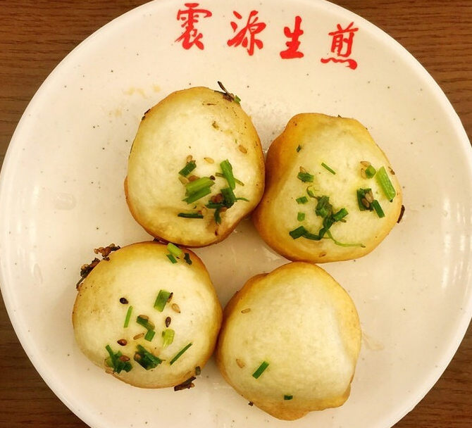 苏州美食-鑫震源苏式生煎(彩香店)