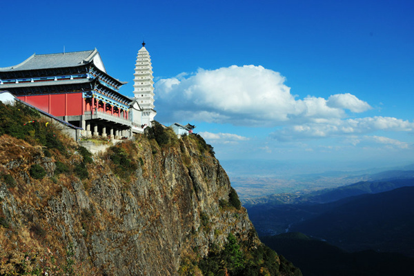 大理宾川鸡足山景区门票往返索道景区电瓶车可选随买随用