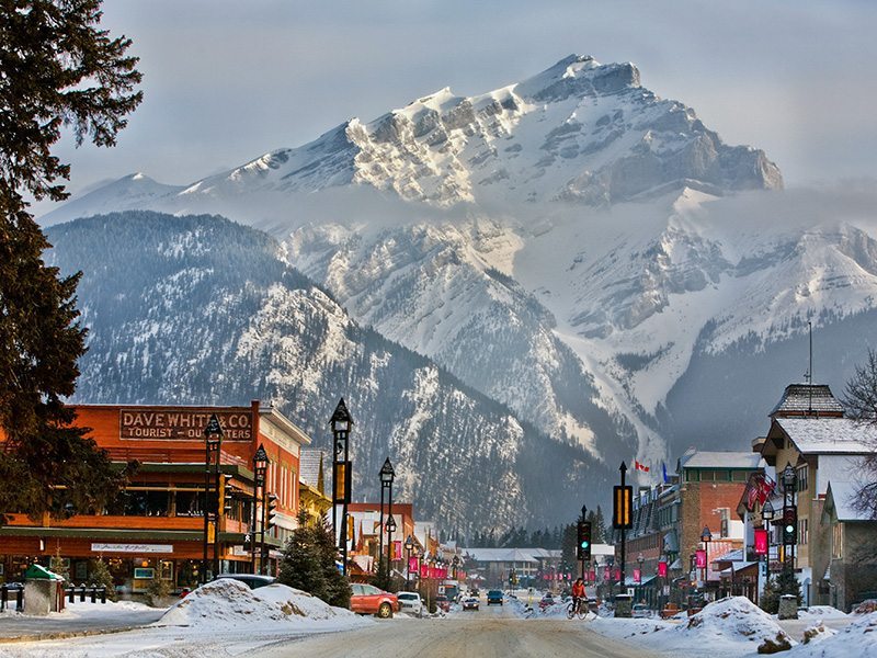 加拿大班夫(banff)国家公园冬季滑雪新体验