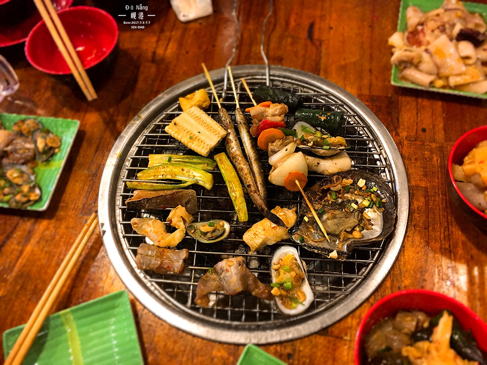 越南美食-Buffet Nuong Hun Khoi