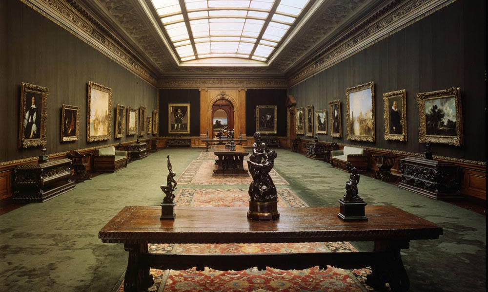 在美国上世纪的著名收藏家建立的私人博物馆中,亨利·弗里克在纽约