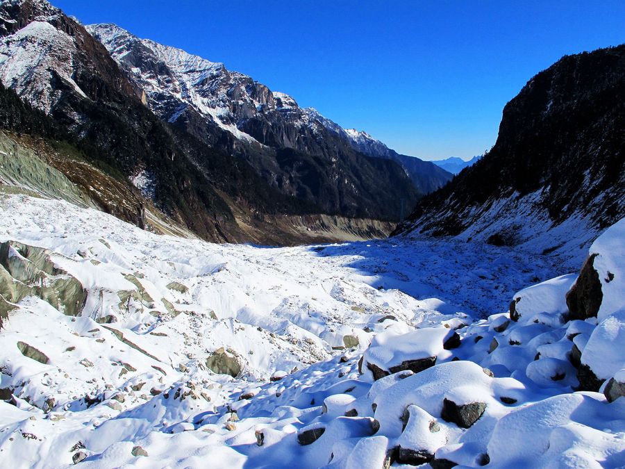 [海螺沟]我想在海螺沟的冰天雪地里唱歌_游记