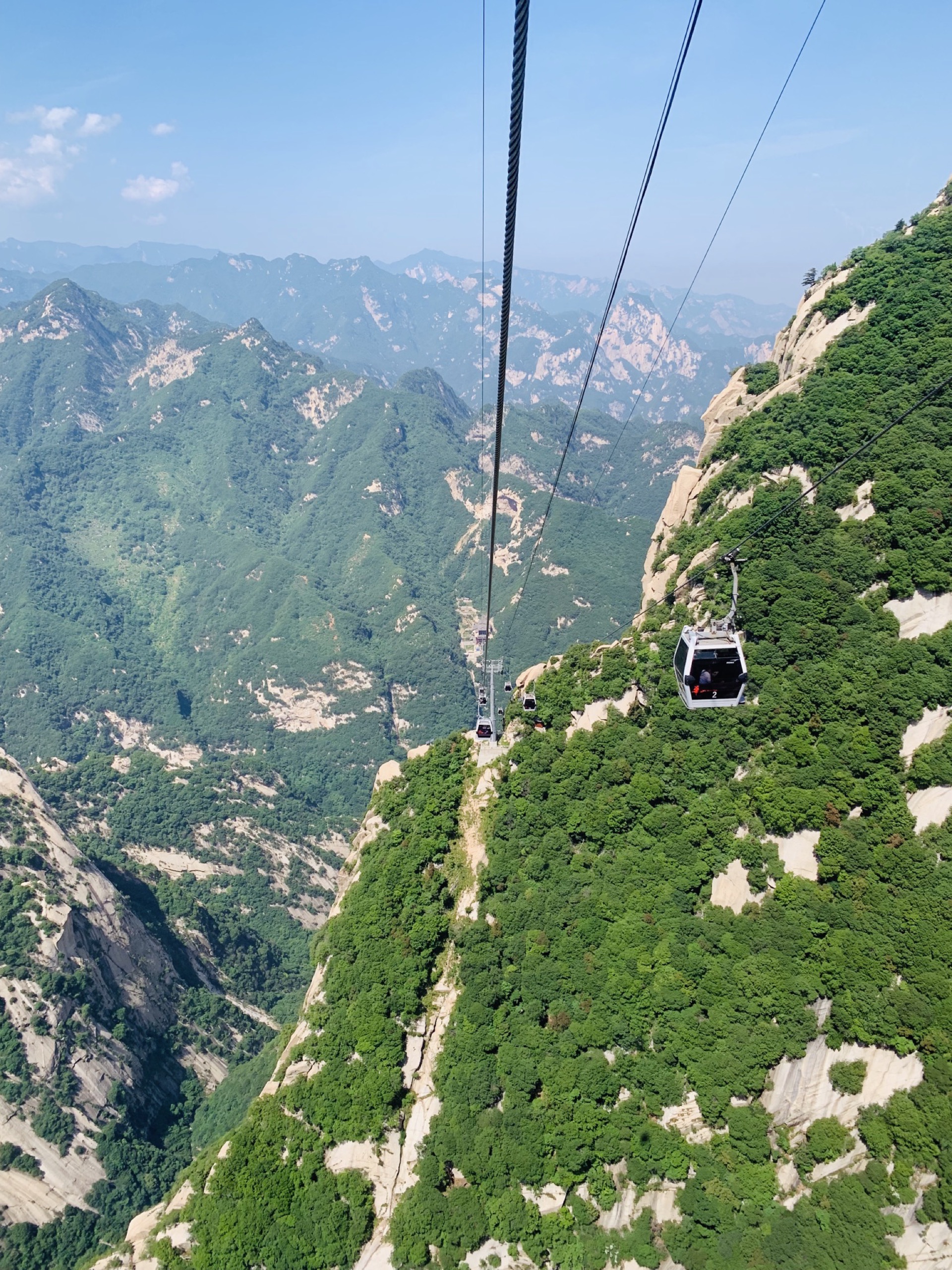 【华阴景点图片】西峰索道