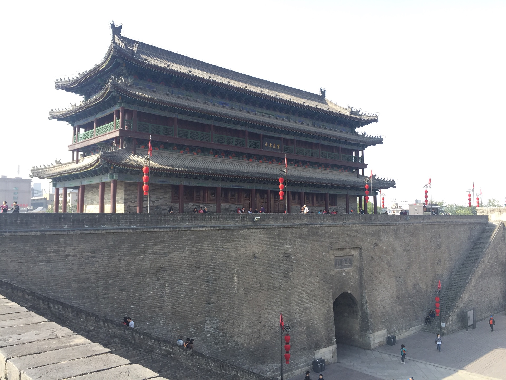 西安城墙-长乐门       