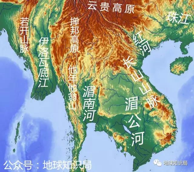 以至于无论古代中国在越南的统治还是如今的越南,都被局限在长山山脉