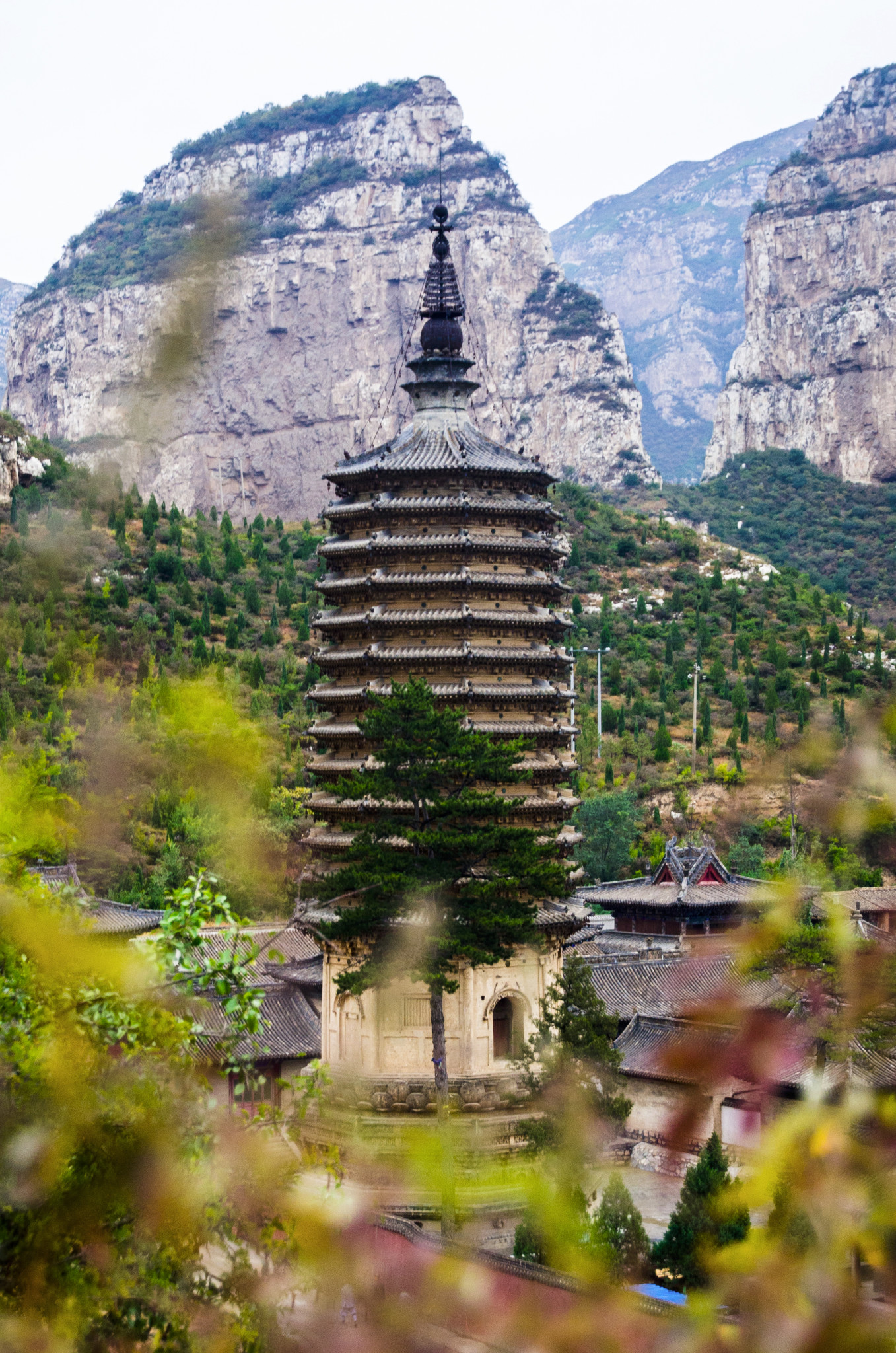 丁酉中秋 晋北访古 灵丘 觉山寺塔