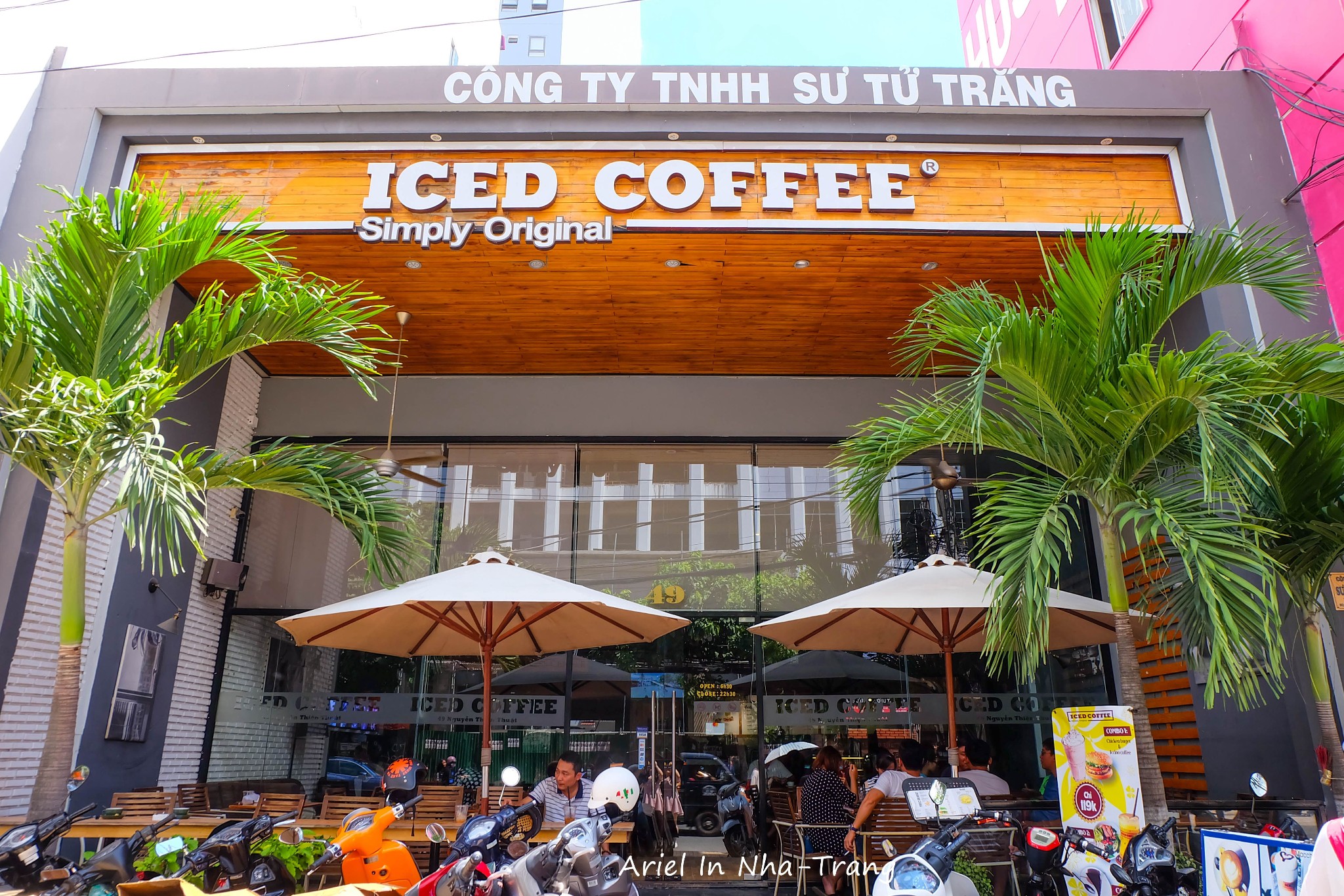 芽庄美食-Iced Coffee