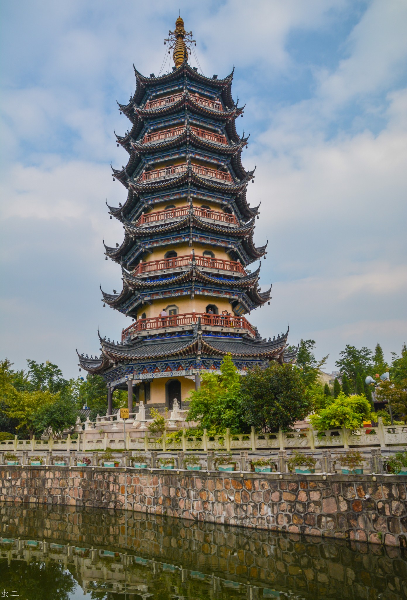如皋定慧禅寺-观音塔-师范学堂-文昌阁-颐园(古塔巡礼