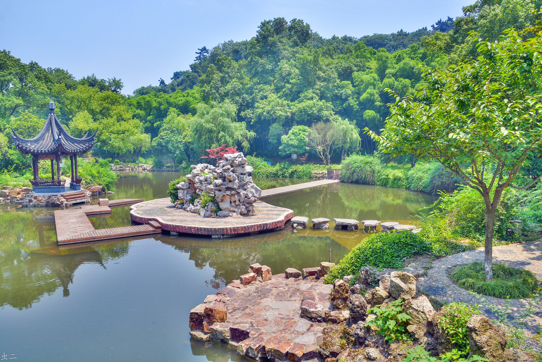 昆山 亭林公园 妙峰塔 文笔峰 (古塔巡礼系列之50-1)玉峰遗址 三贞祠