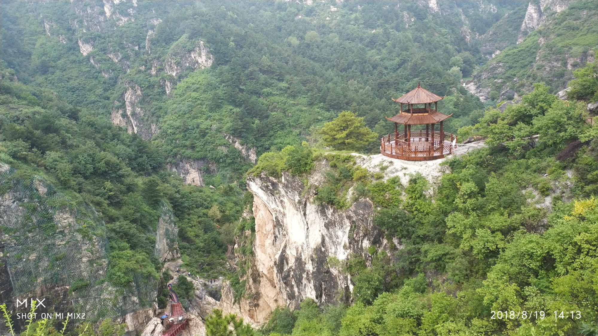 雨游建昌龙潭大峡谷