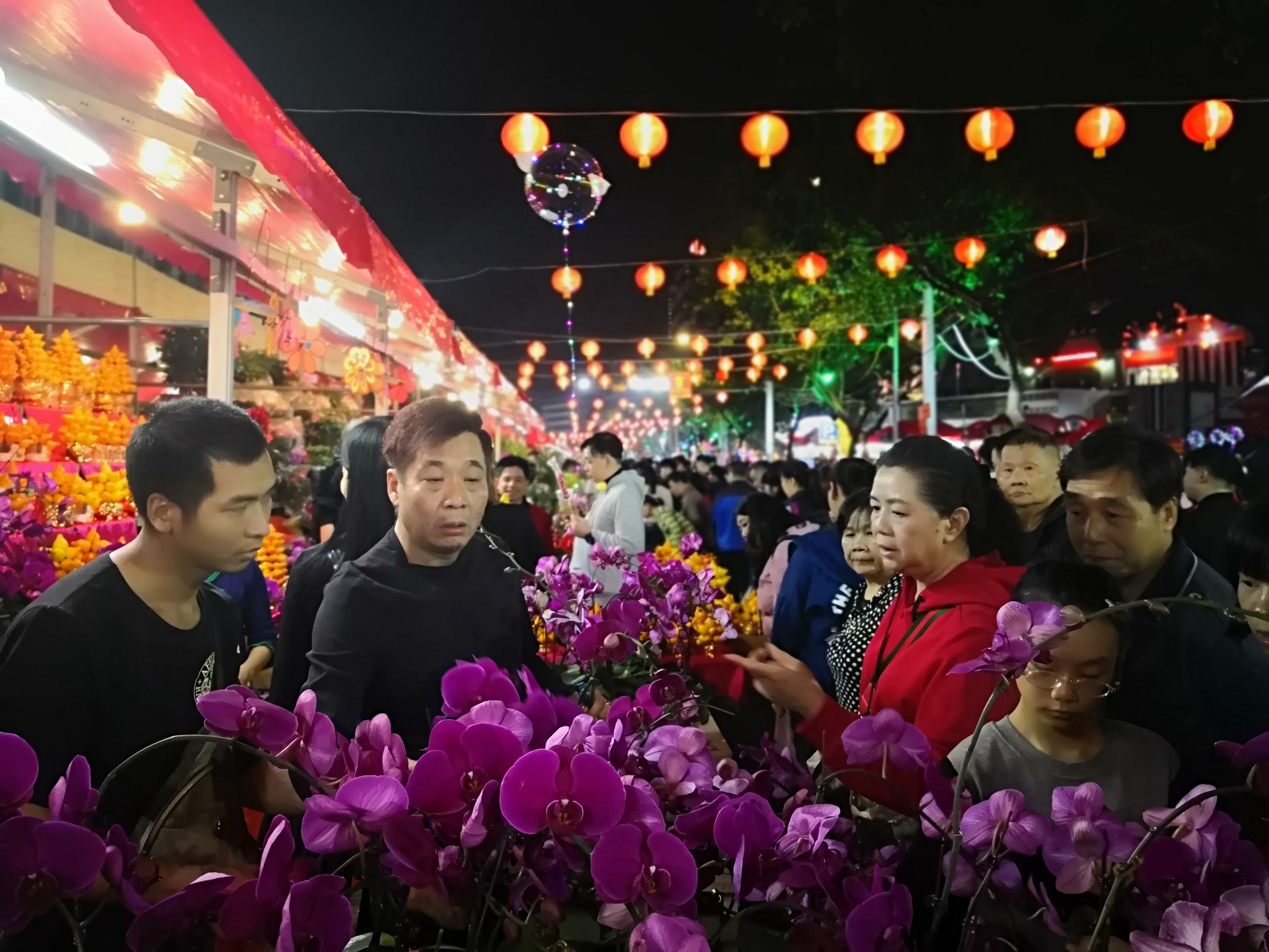 来来来,来广州行花街(鼓掌)