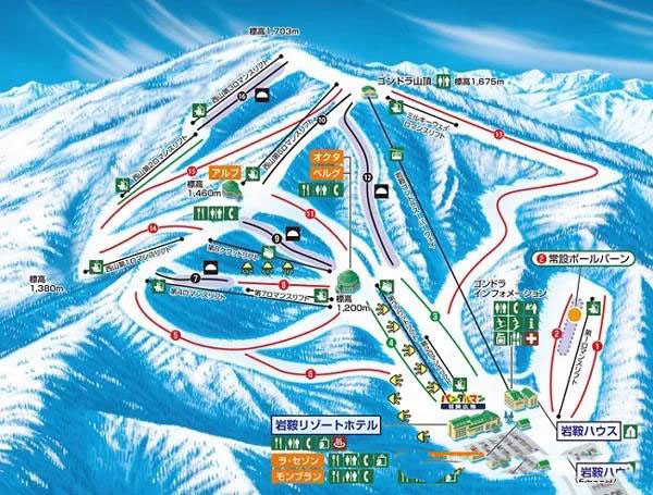 日本 自由行攻略 海拔1845m神乐滑雪场,以出众