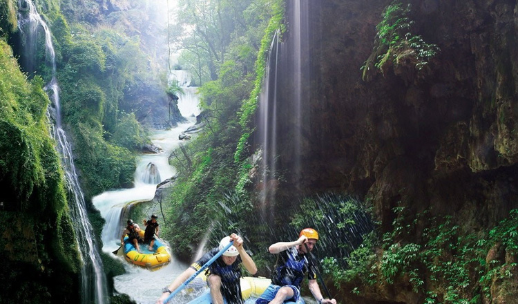 桐庐虎啸峡漂流门票/含景区交通(电子票/售票窗口取票