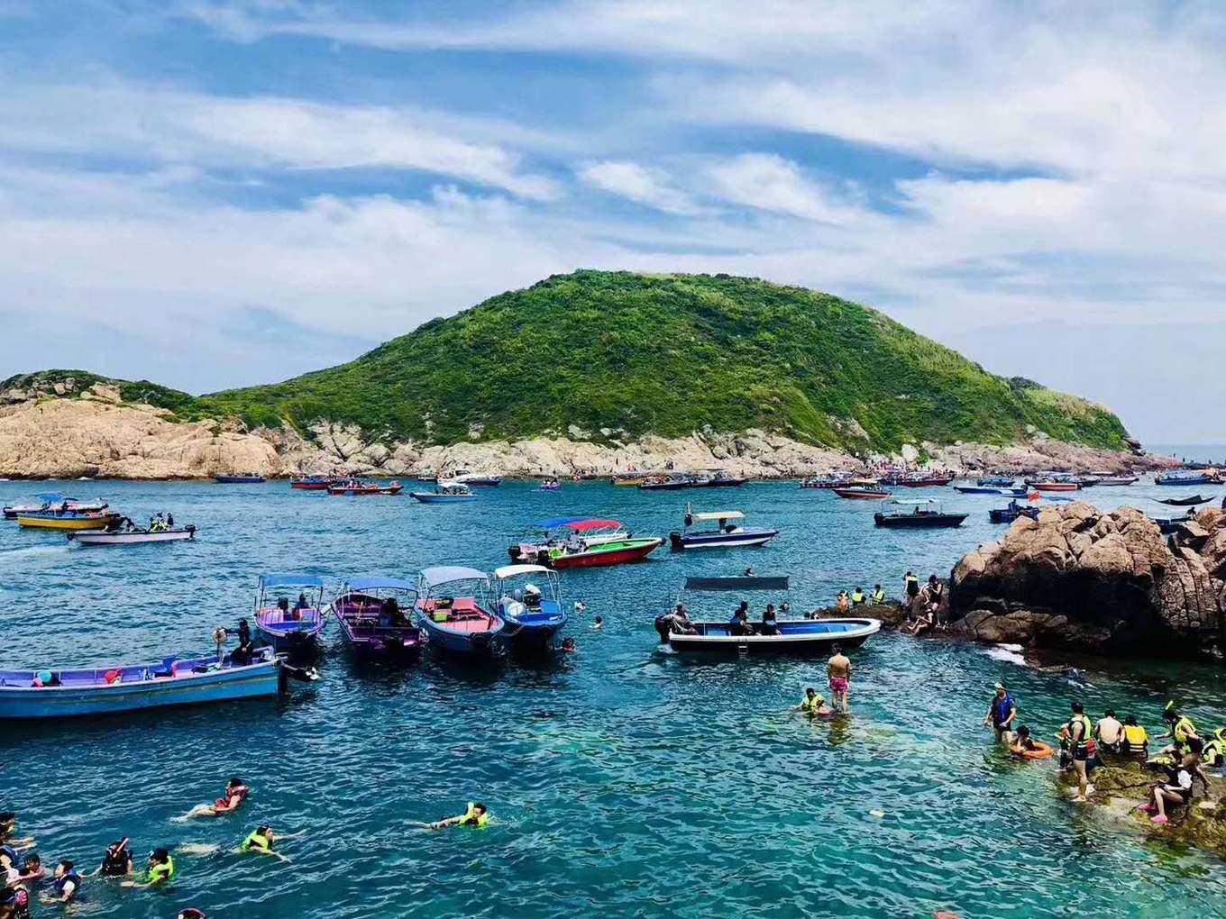 惠东旅游攻略《双月湾潜水攻略篇》关于惠州双月湾浮._游记