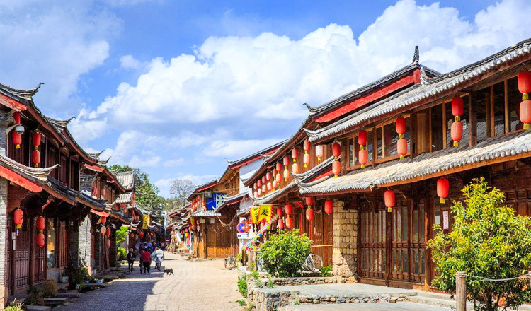 云南丽江+玉龙雪山+束河古镇+泸沽湖+里务比