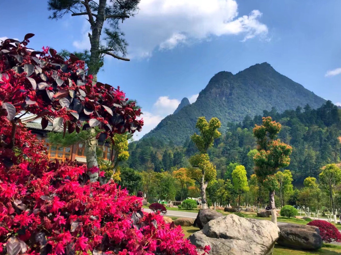 大觉山，5A级国家风景名胜区（手机拍摄）