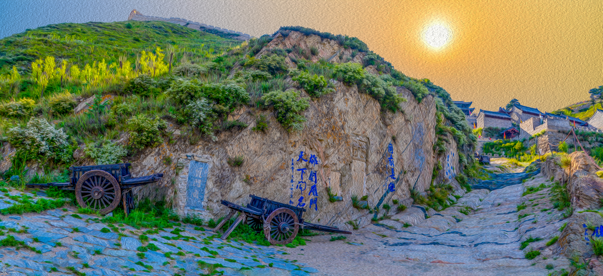 忻州 雁门关  中华第一关（5A世界遗产）  丐帮帮主萧峰跳崖处 雁塔（古塔巡礼系列之143）_游记