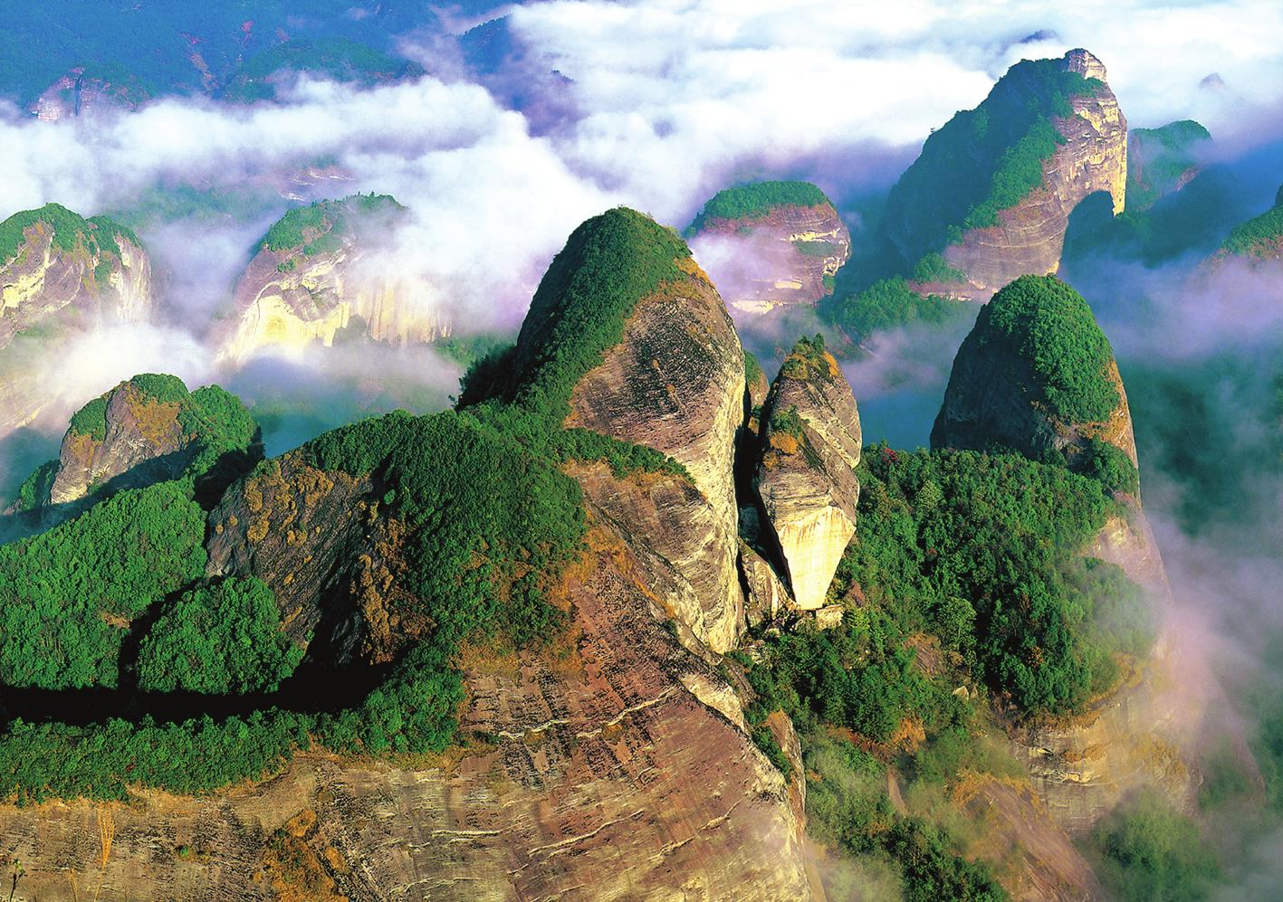 邵阳崀山八角寨 骆驼峰 天一巷汽车纯玩二日游