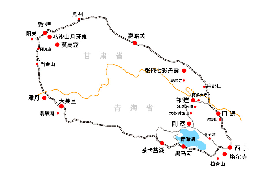 大环线地图路线参考