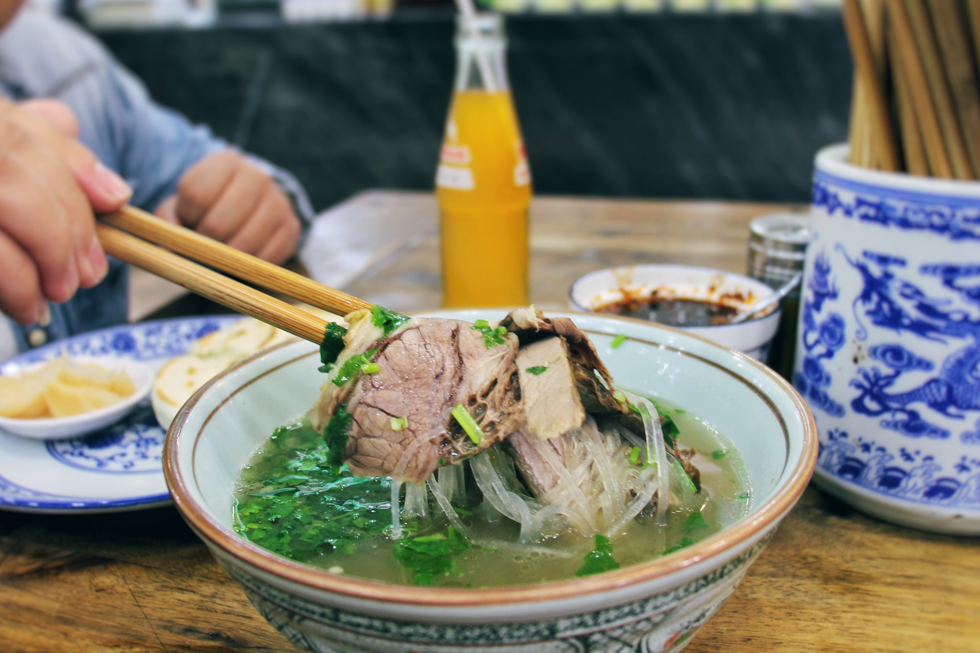 陕西美食-老白家水盆羊肉(麻家十字店)