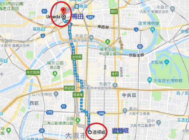                   :大阪地图.
