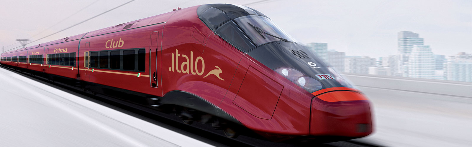 意大利italo/红色法拉利 高速列车 佛罗伦萨到米兰 单程火车票