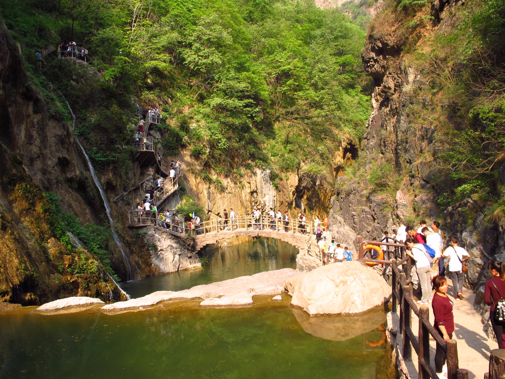 中原"小九寨"----新乡宝泉风景区,新乡旅游攻略 - 马