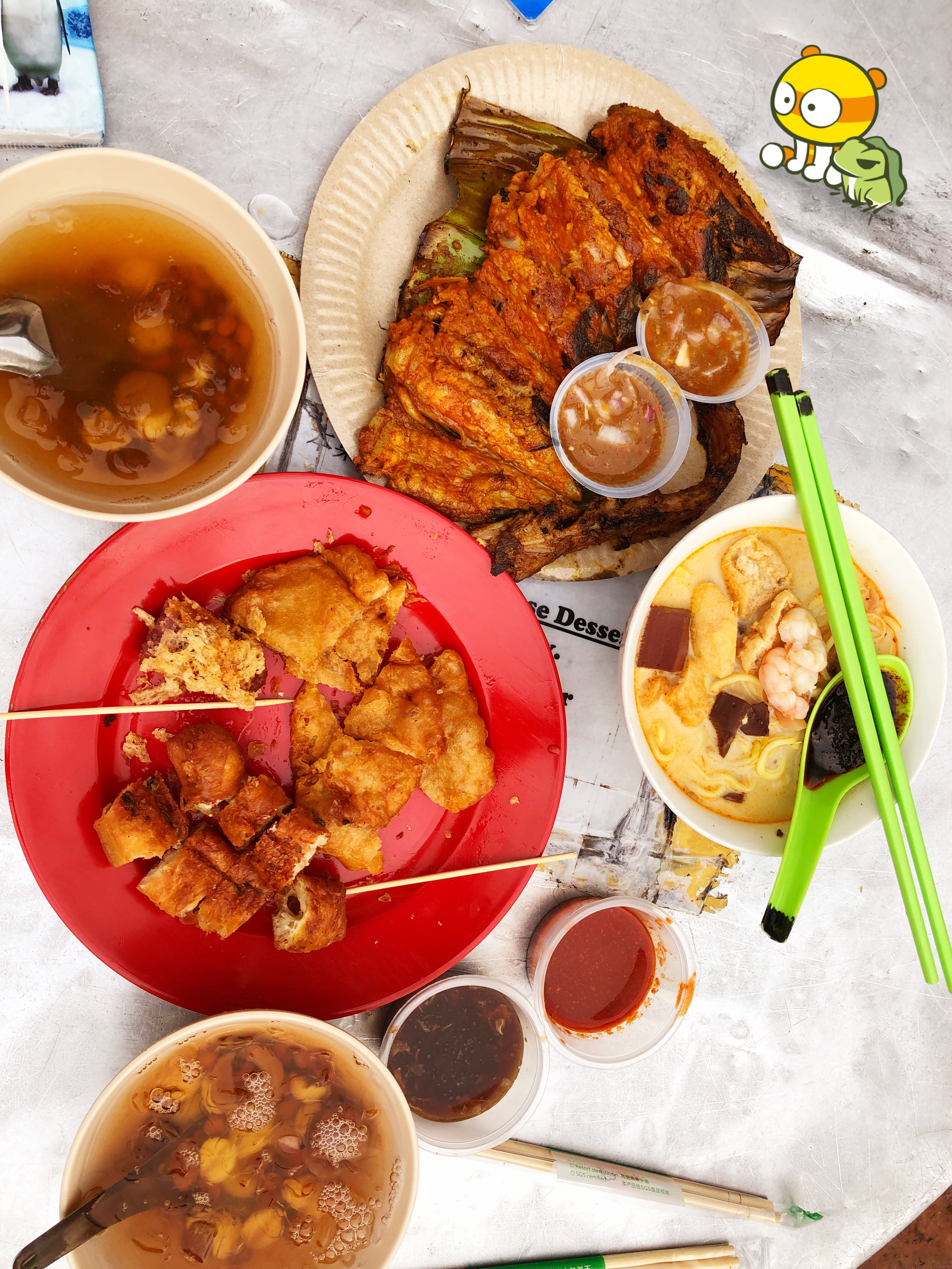 乔治敦美食-New Lane Hawker Centre