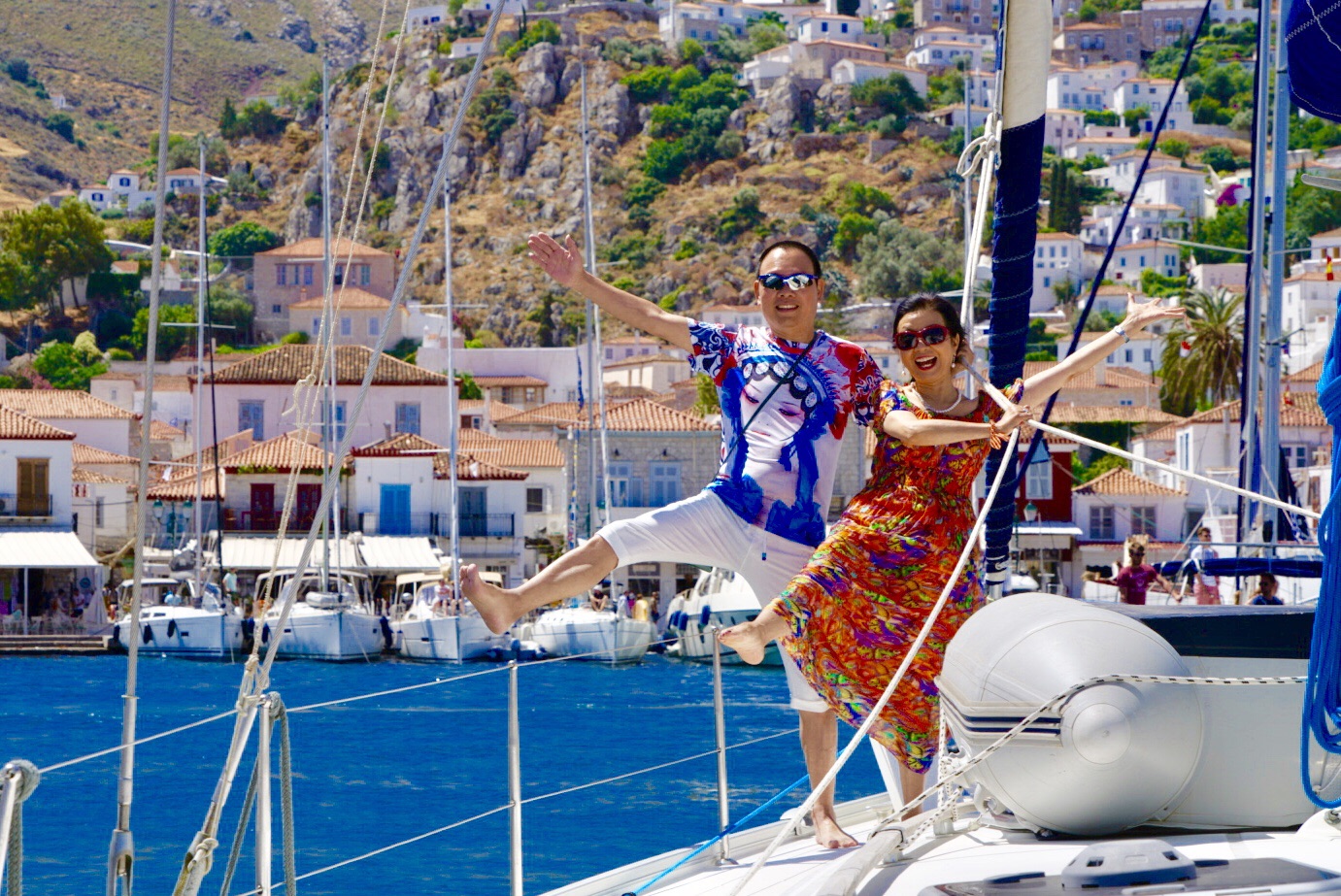 环游世界欧洲篇-雅典奢华游艇爱琴海派对生活 Aegean Party Life_游记