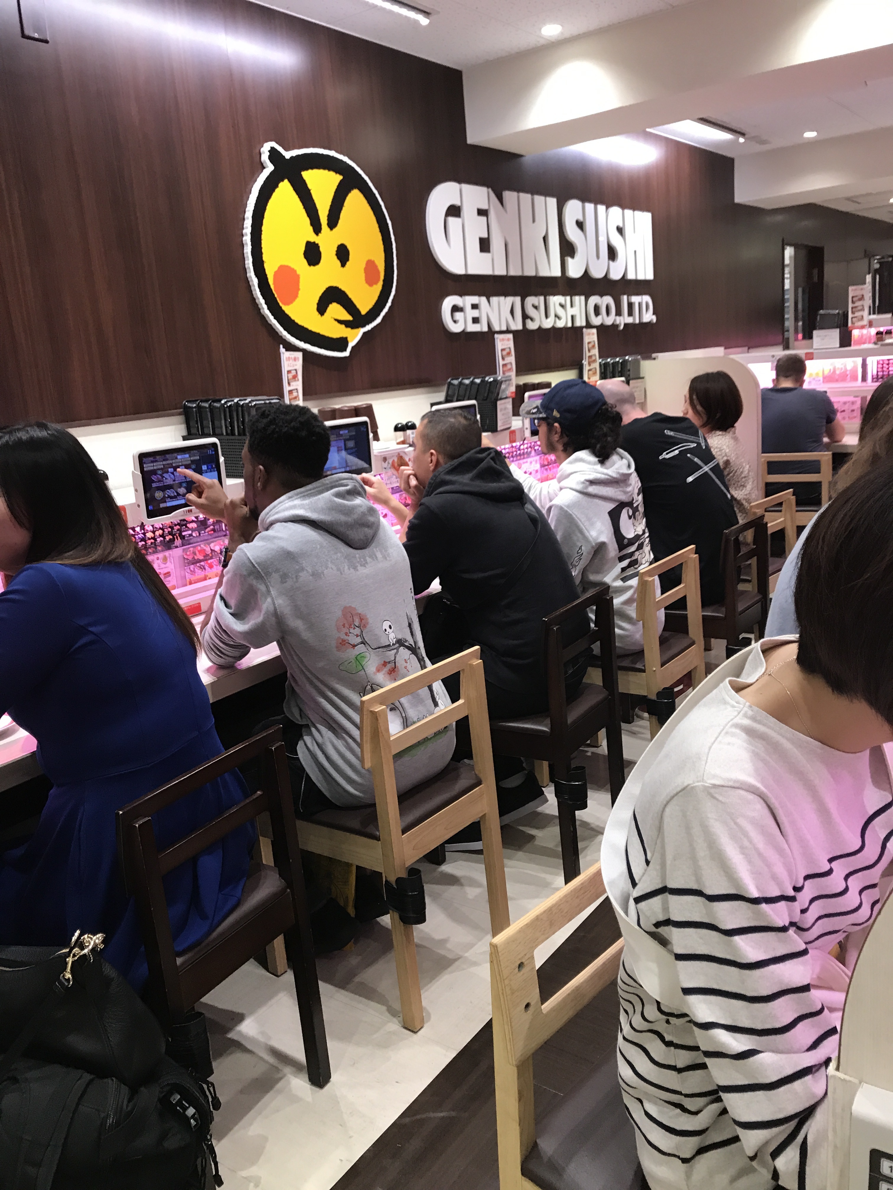 东京美食-Genki Sushi 元気寿司